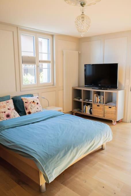 Seesicht Und Charmante Wohnung Bei Hanni Und Ueli Bottighofen Kültér fotó