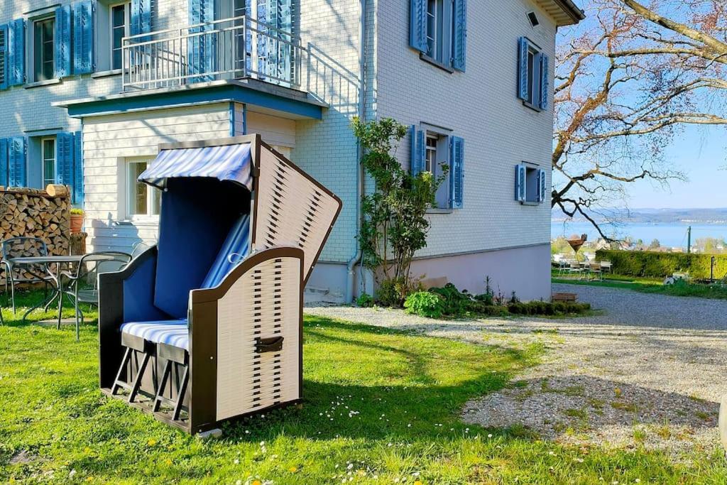 Seesicht Und Charmante Wohnung Bei Hanni Und Ueli Bottighofen Kültér fotó
